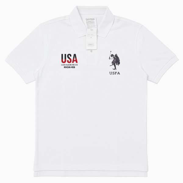 U.S. Polo Assn. Classic White Polo – Timeless Style (Copy)