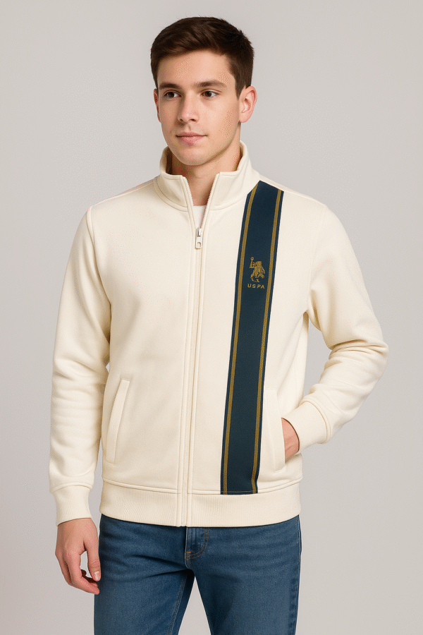 US POLO Premium Zip-Up Jacket