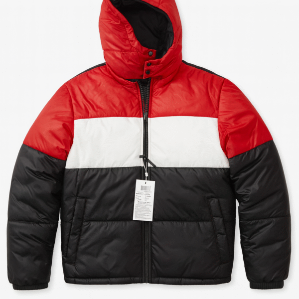 Flying Machine Men’s Colorblock Puffer Jacket