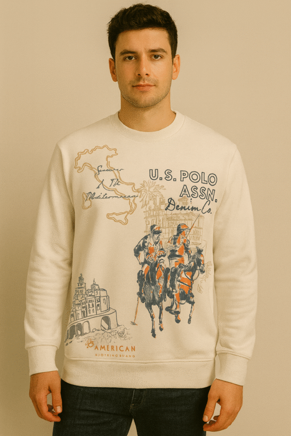 SuperDry Premium Graphic Sweatshirt