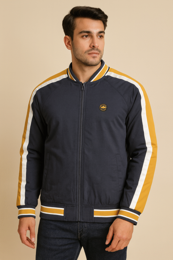 Flying Machine Red-White-Black Winter Jacket