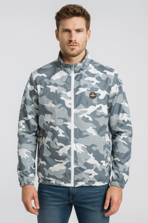 Allen Solly Men’s Camouflage Windcheater Jacket